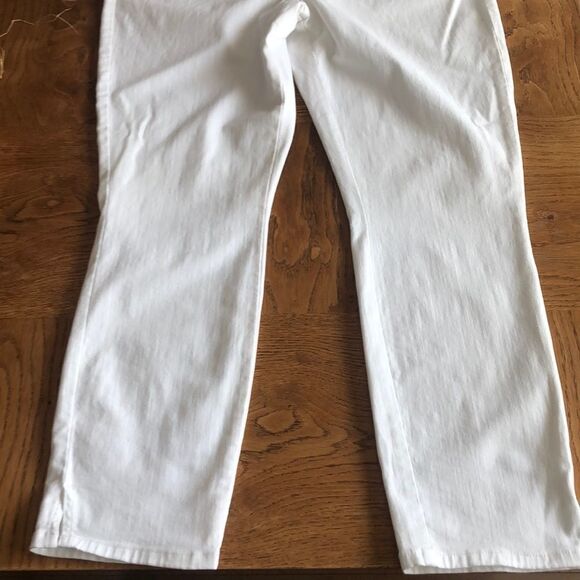 NYDJ White Ami Ankle Skinny Jeans Size 16 - Picture 5 of 14